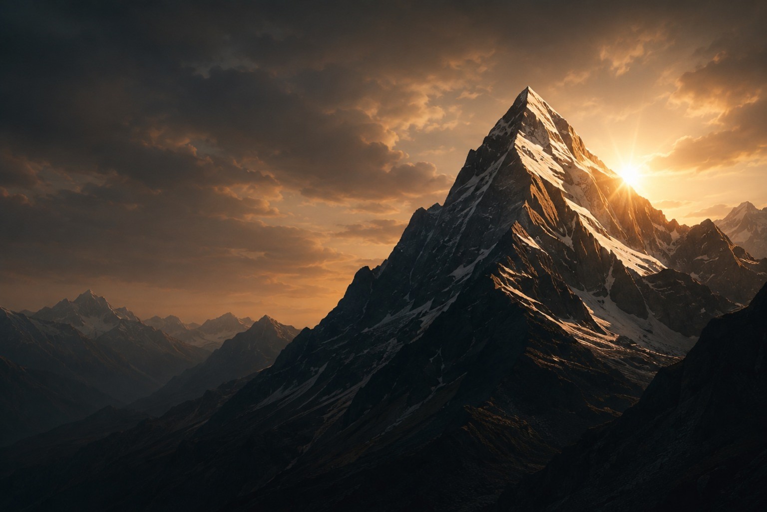 Mountain representing organizational capability and growth